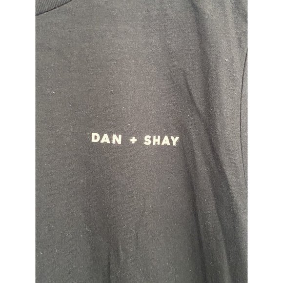 Dan + Shay Concert T-Shirt 2021 The Arena Tour Black Short Sleeve Size S - Picture 4 of 6